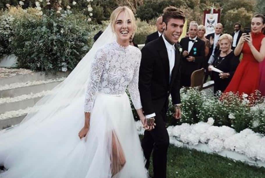 Chiara ferragni vestito sposa on sale